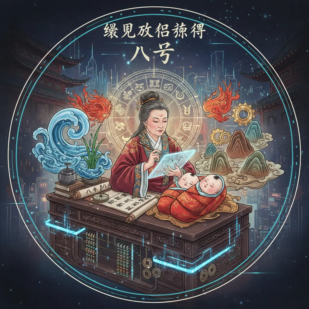 嬰兒改名師傅 - 八字