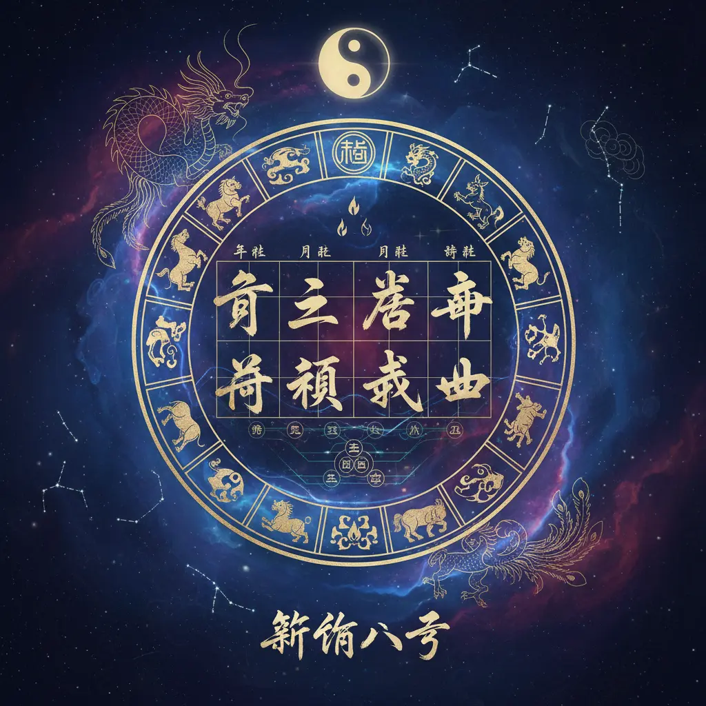 算命八字 - 八字命盤