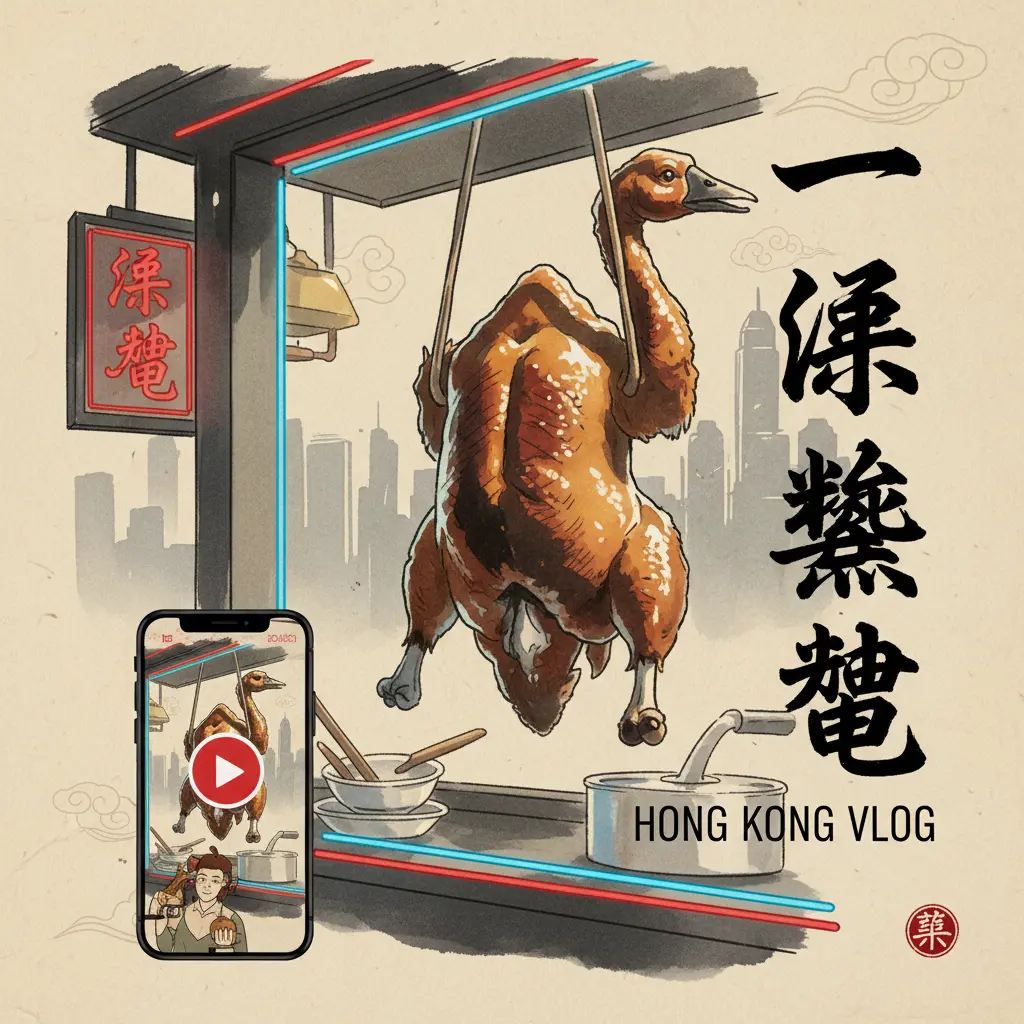 香港vlog - 一樂燒鵝
