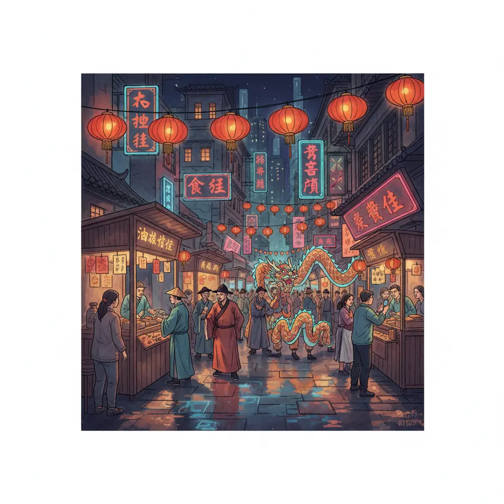 廟街 - 油麻地廟街