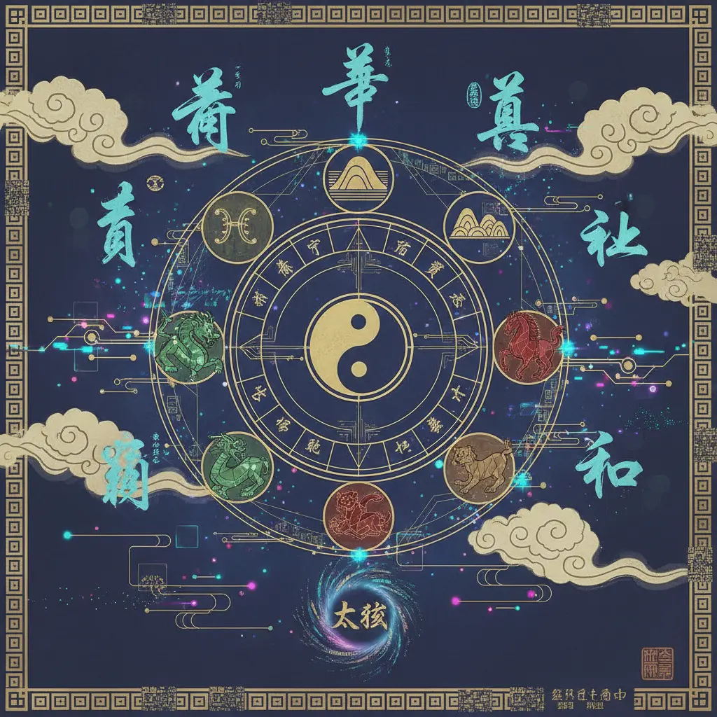八字命盤 - 天干地支