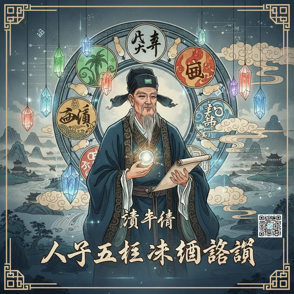 清師傅 - 八字五行水晶諮詢