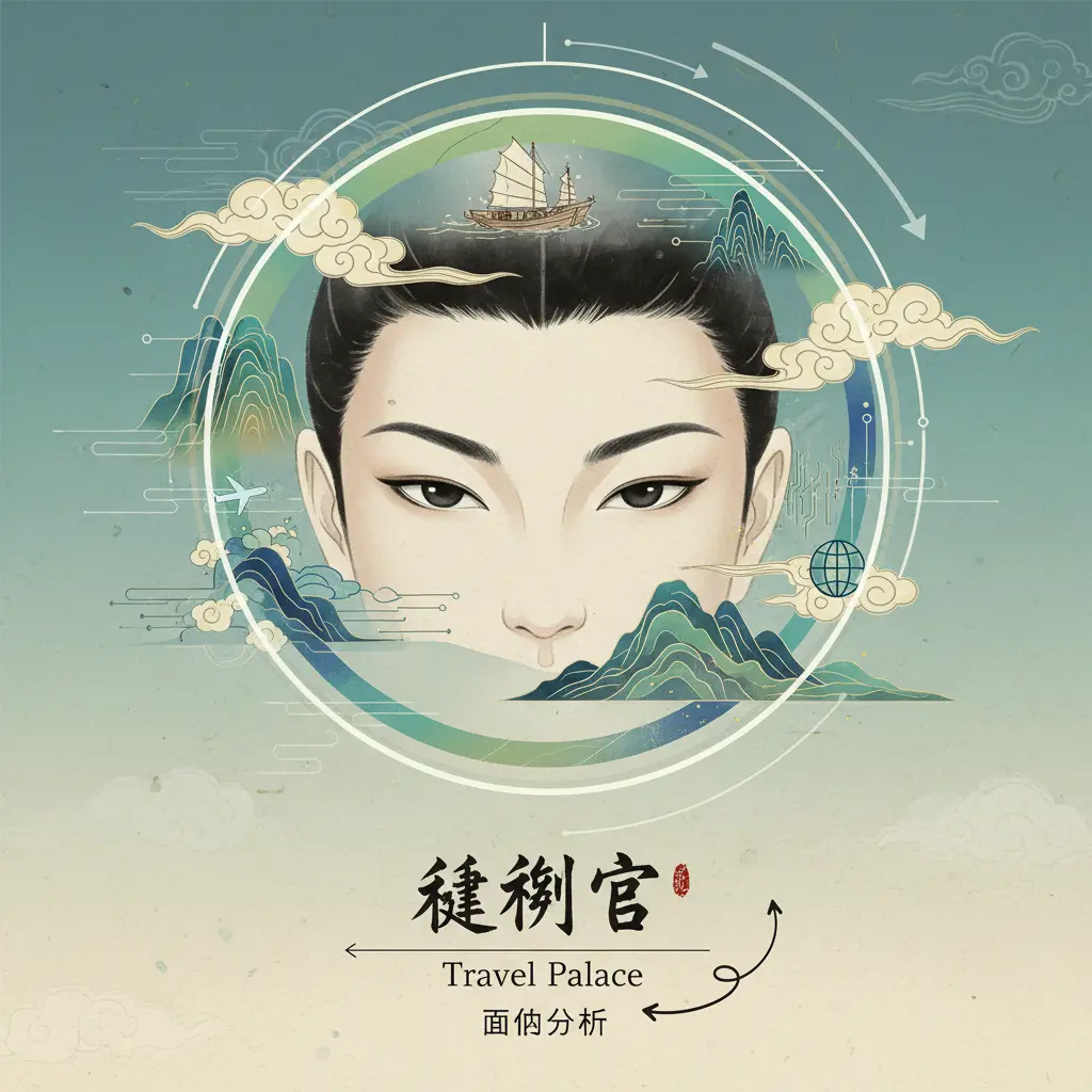 面相分析 - 遷移宮