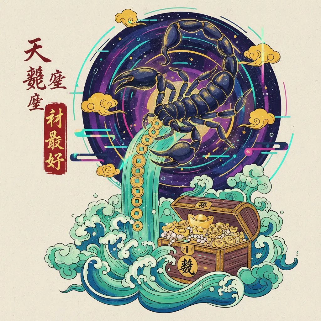 財運最好星座 - 天蠍座