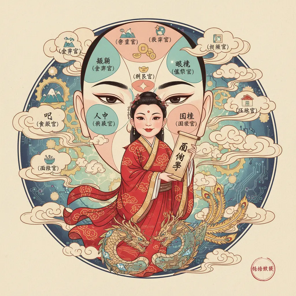 麥玲玲 - 面相學