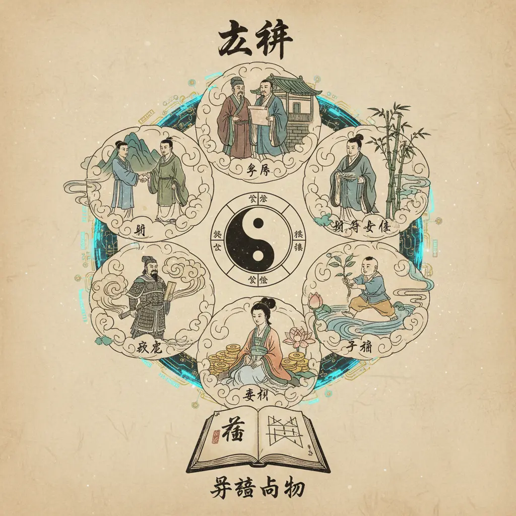 易經占卜 - 六親