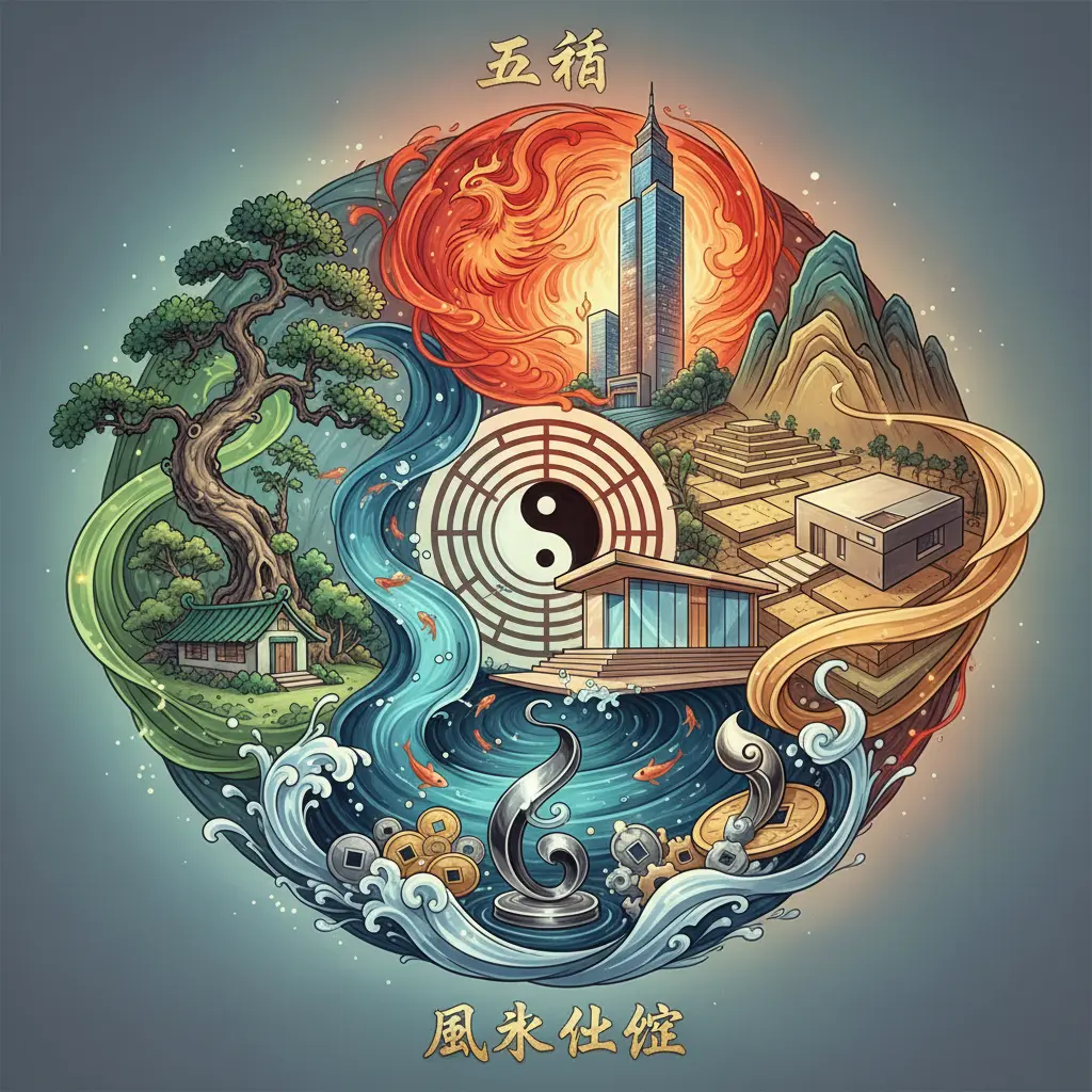 風水化解 - 五行