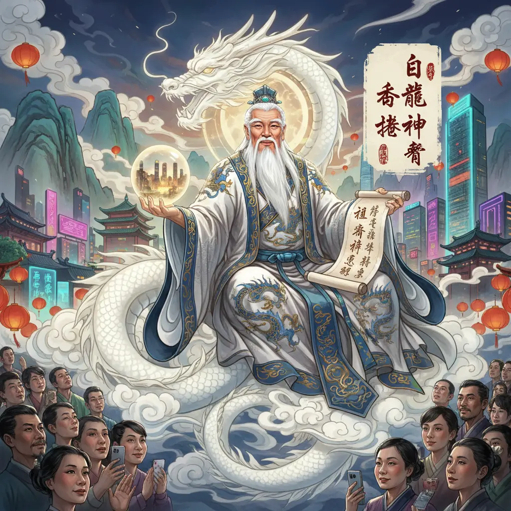 香港很準的算命師 - 白龍王