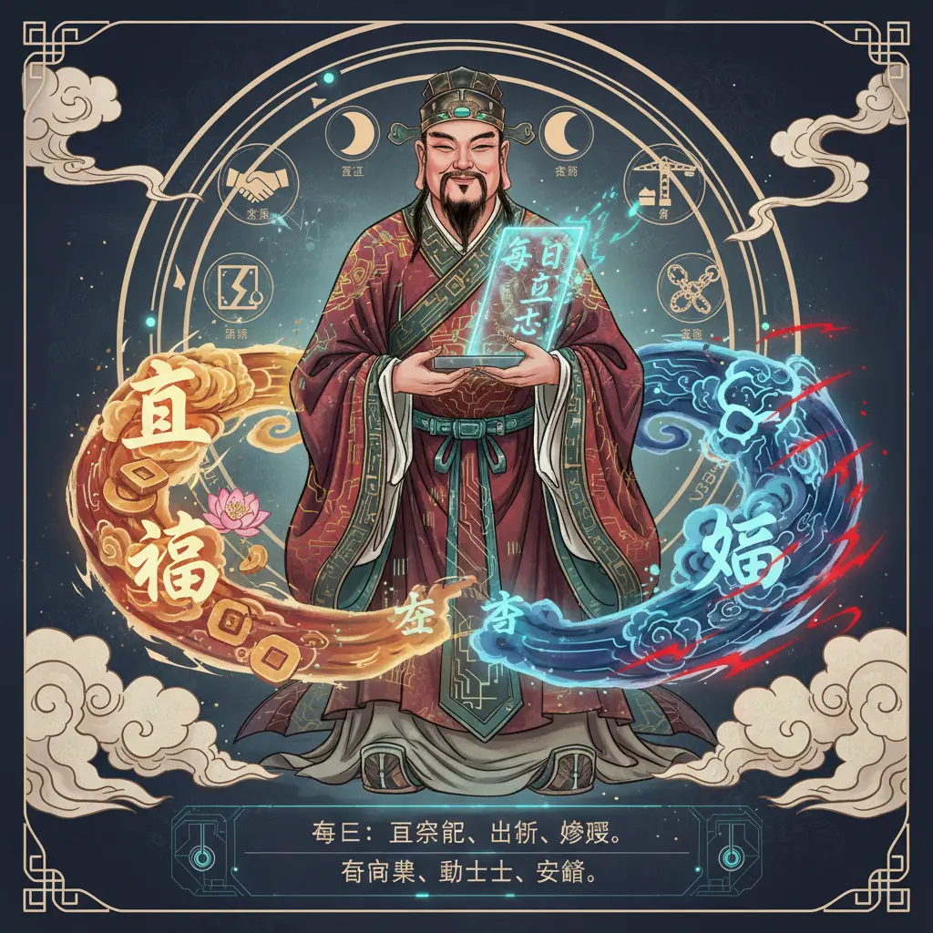每日宜忌 - 吉神