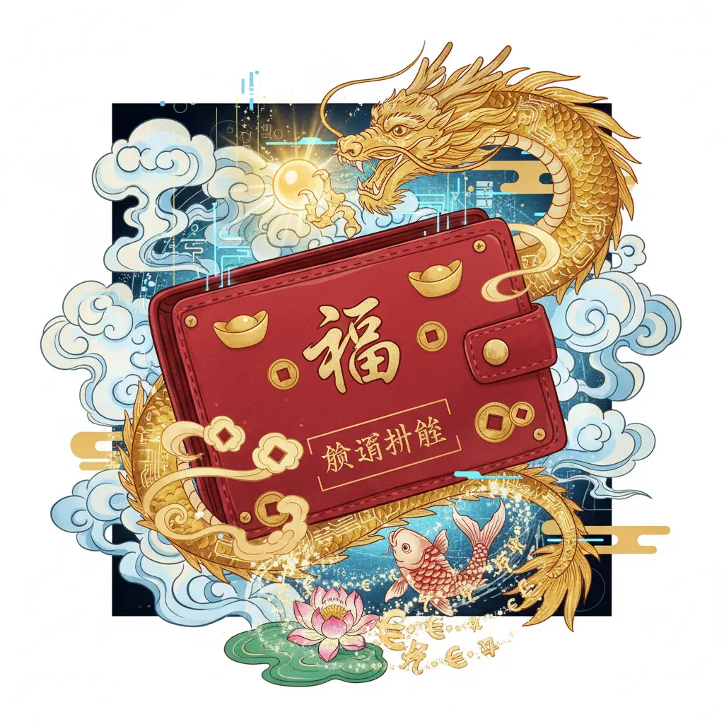 財運提升 - 招財皮夾