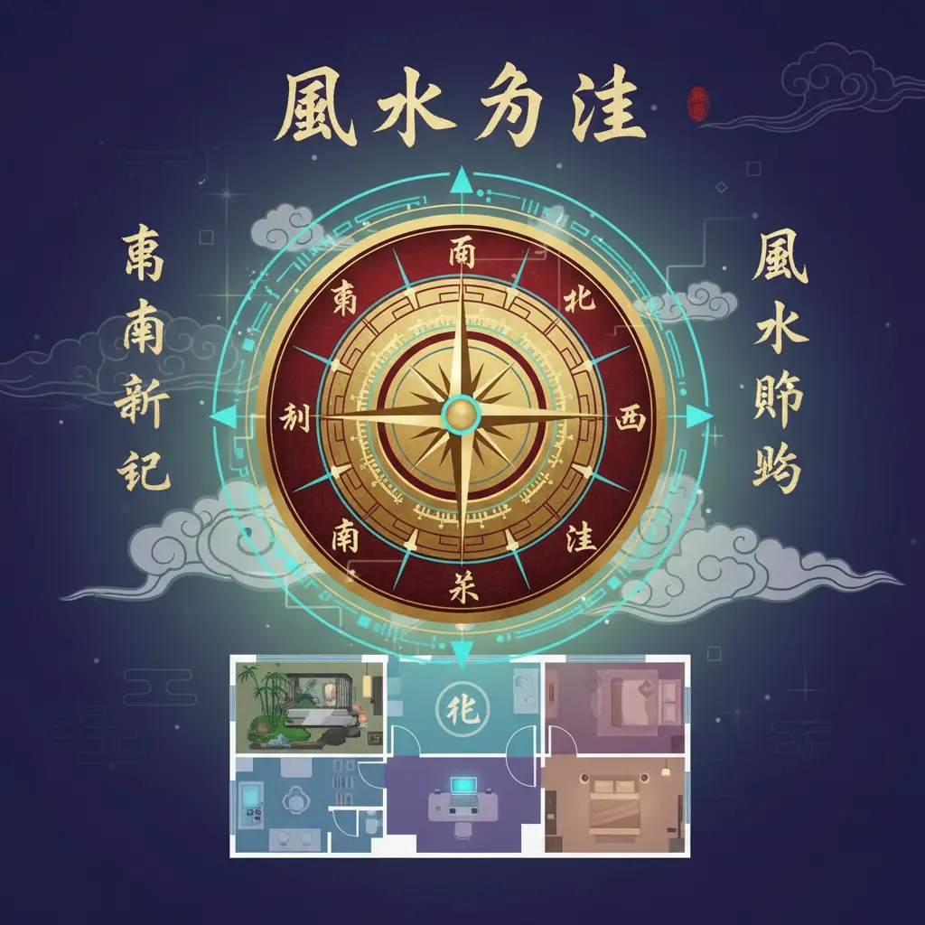 風水佈局 - 風水方位