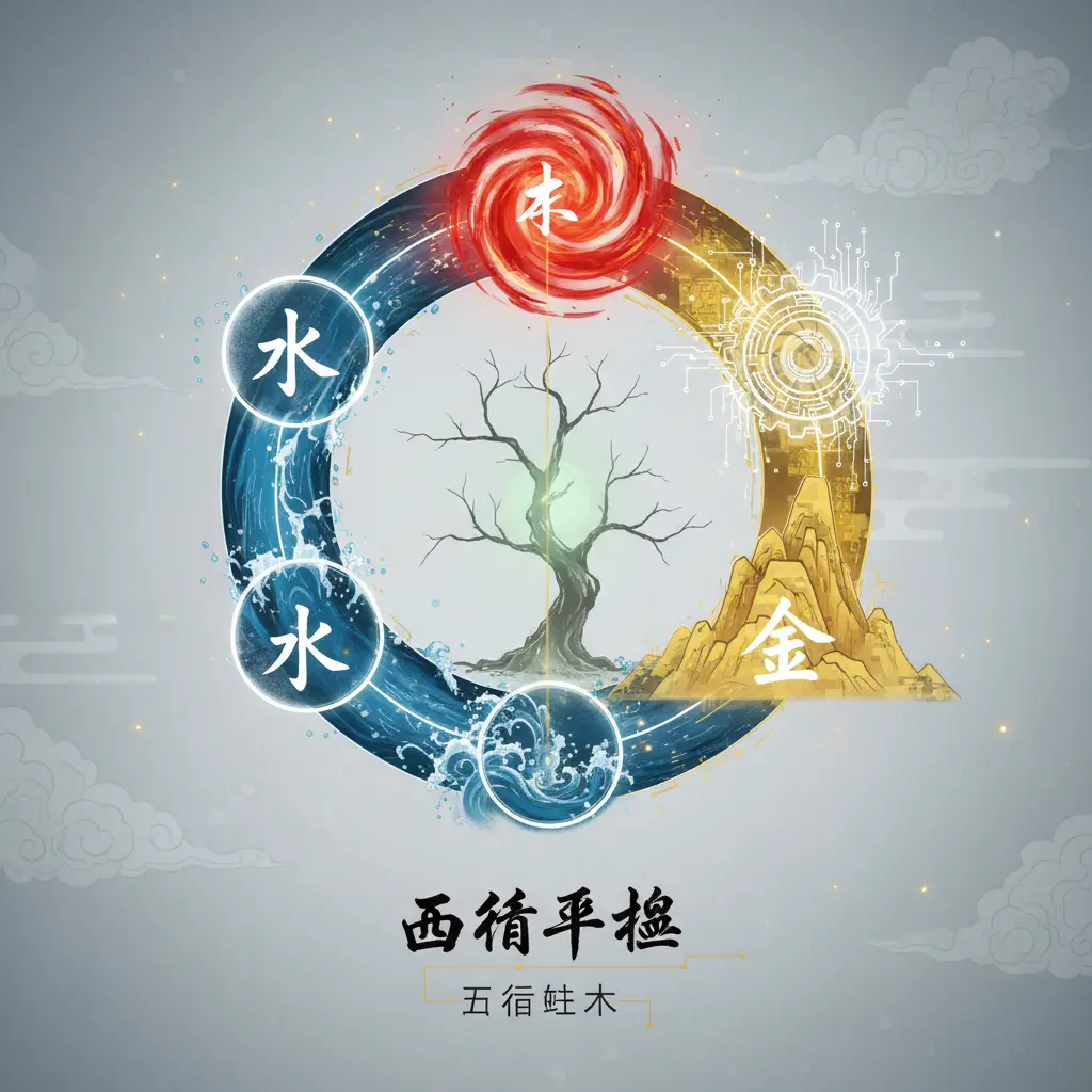 五行平衡 - 五行缺木