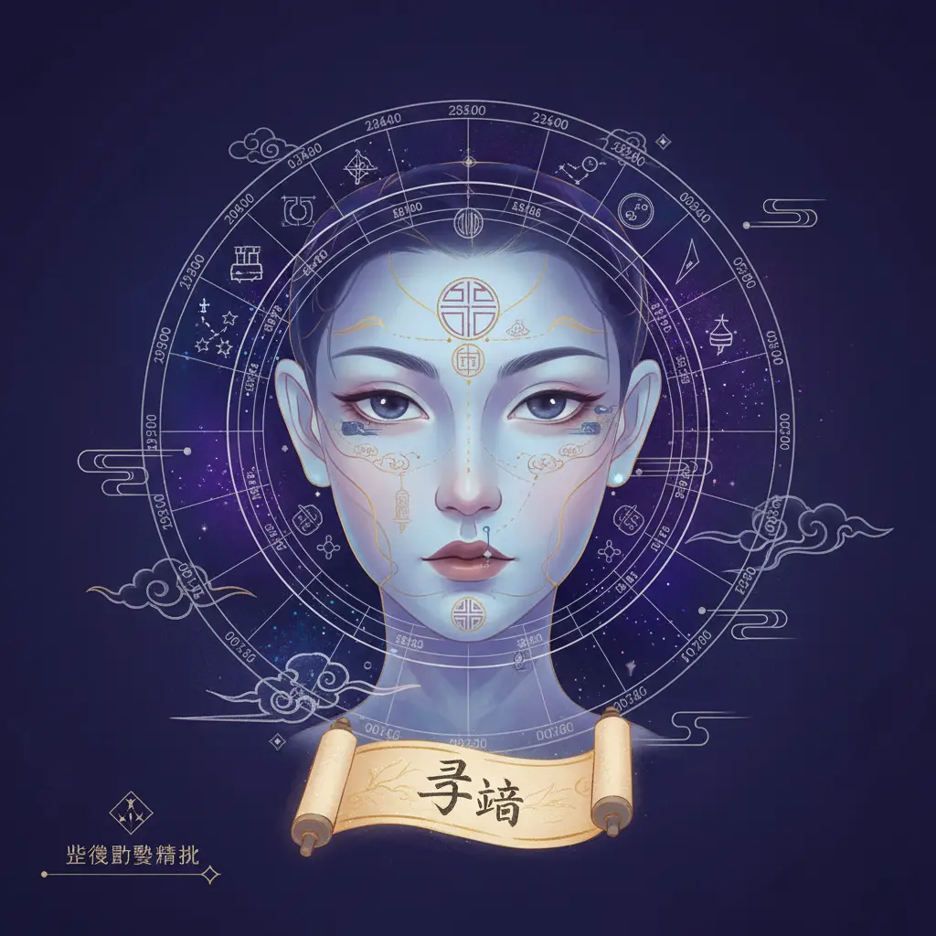 紫微鬥數精批 - 面相學