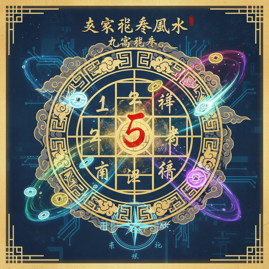 玄空飛星風水 - 九宮飛星
