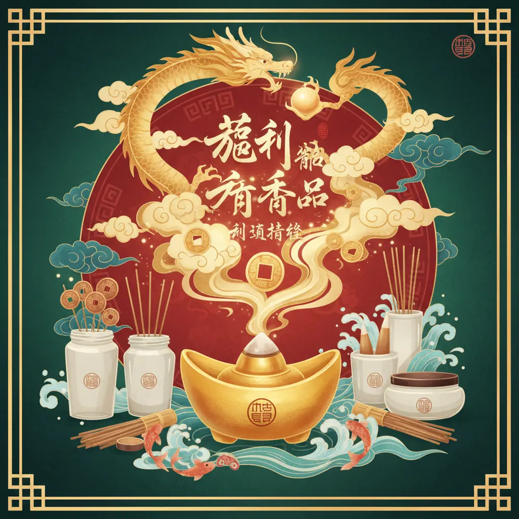 財運提升 - 招財香品