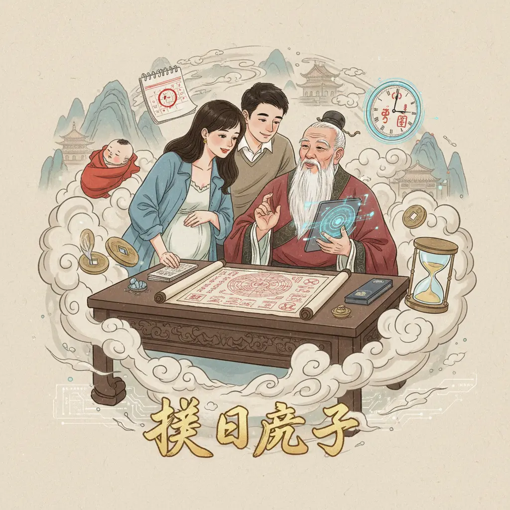 睇相師傅 - 擇日產子
