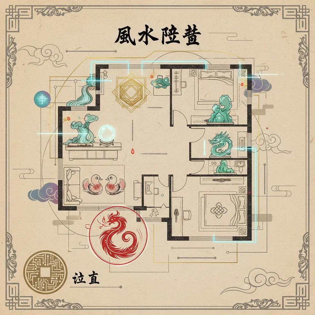 風水擺設 - 風水擺設位置