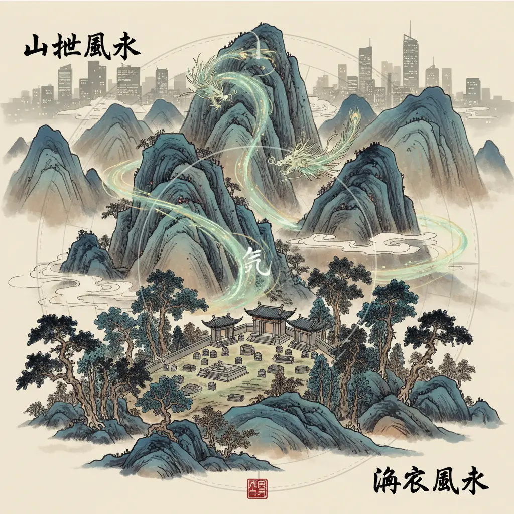 陰宅風水 - 山地風水