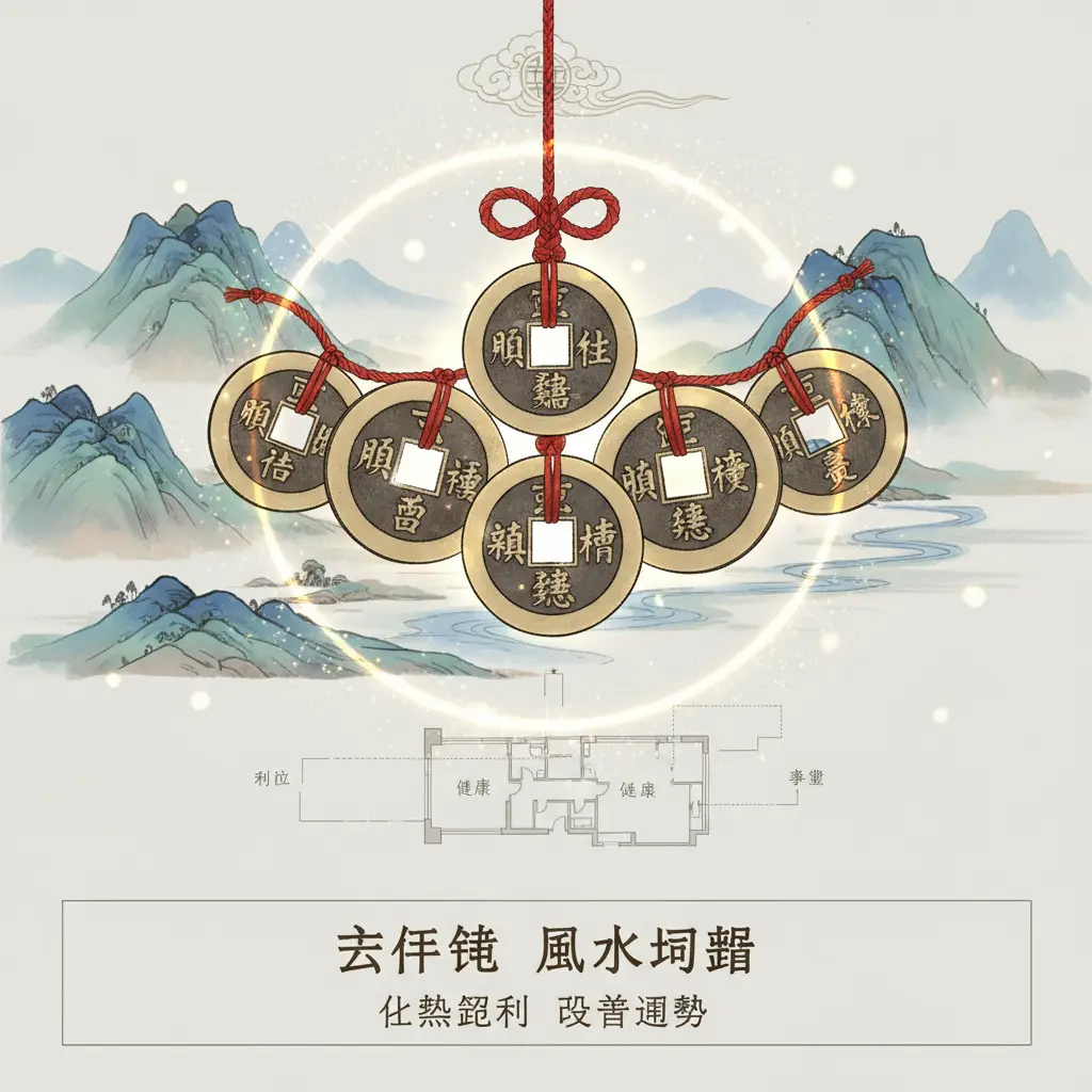風水調整 - 六帝錢