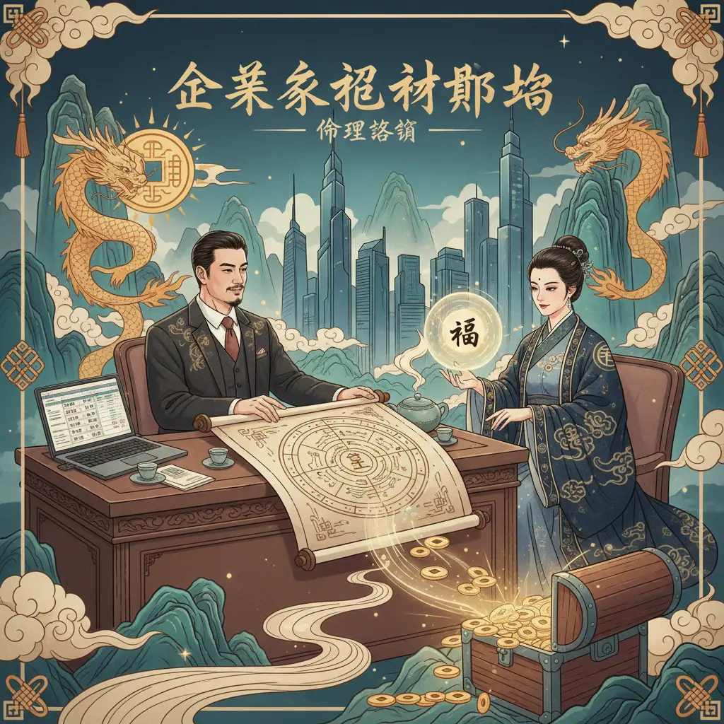 命理諮詢 - 企業家招財佈局