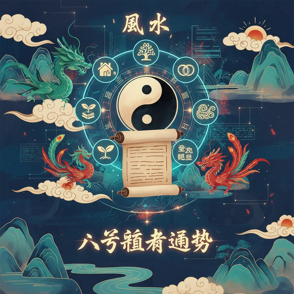 八字終身運勢 - 風水