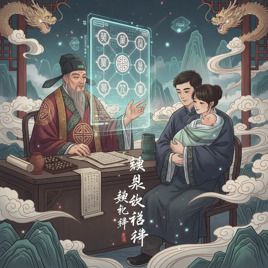 嬰兒改名師傅 - 算命師傅