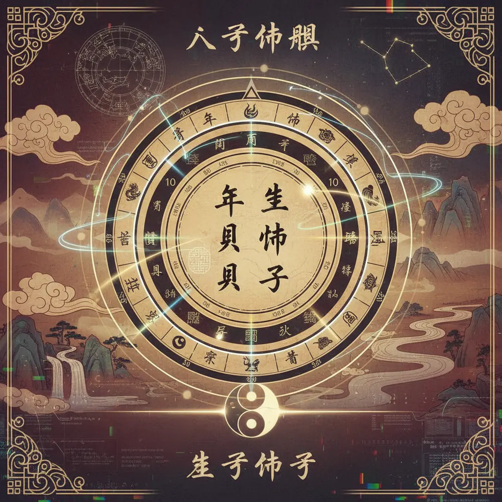 八字命盤 - 生辰八字