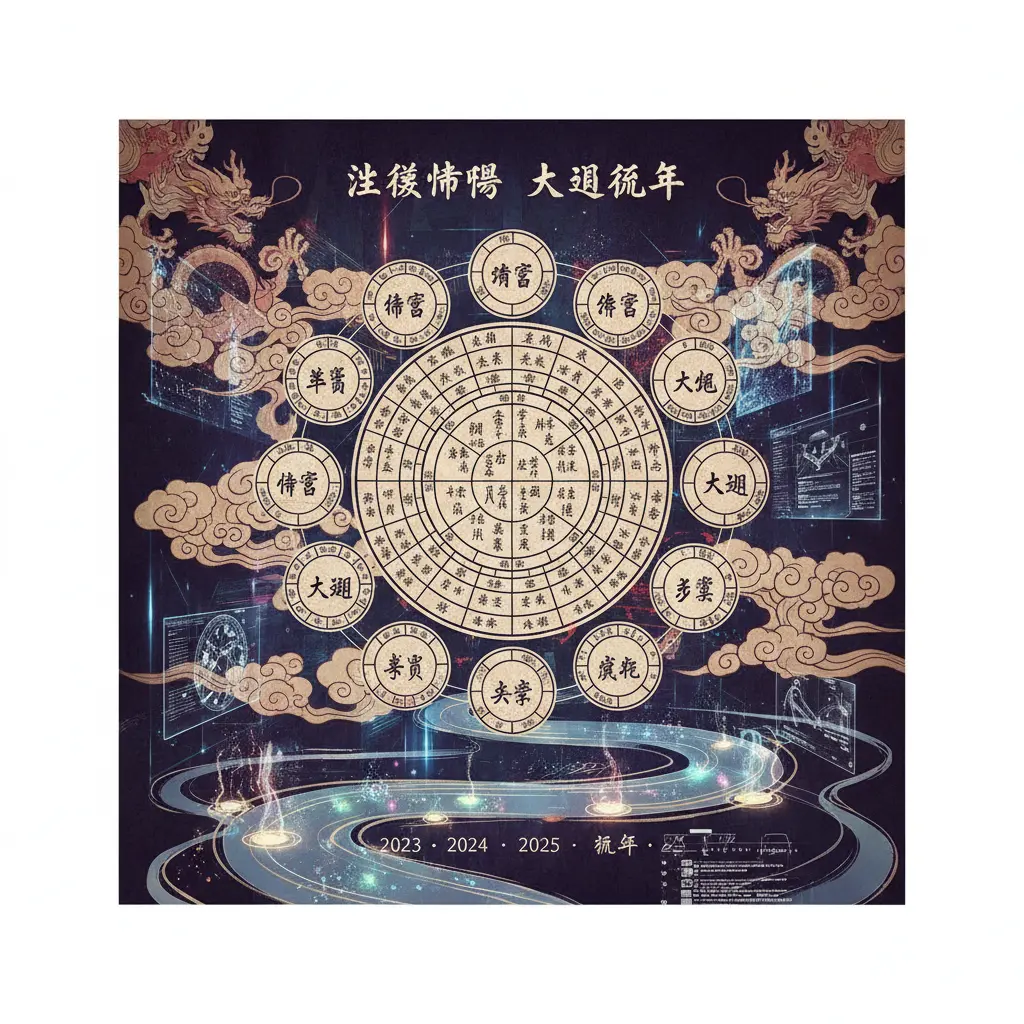 大運流年 - 紫微命盤