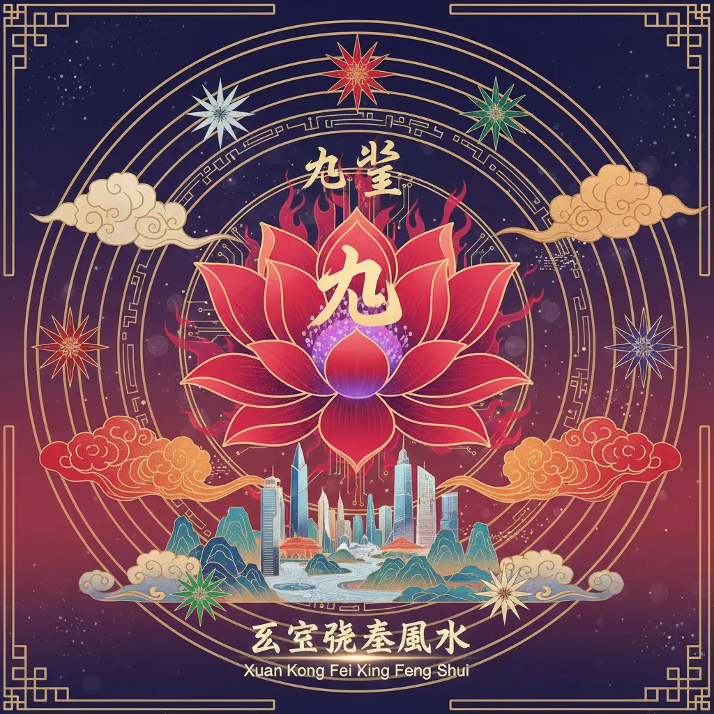 玄空飛星風水 - 九紫星