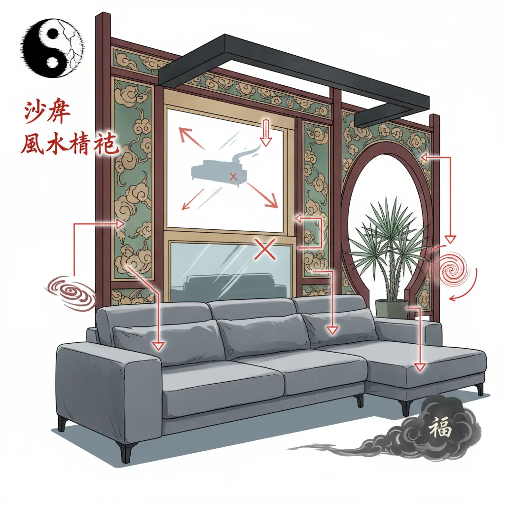 風水禁忌 - 沙發