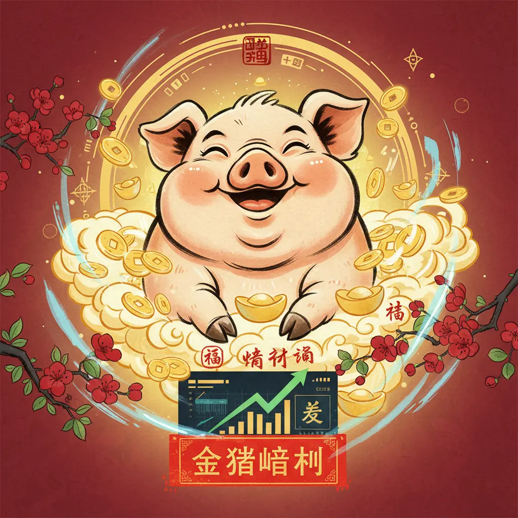 旺財運 - 生肖豬