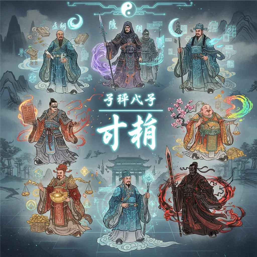 子平八字 - 十神