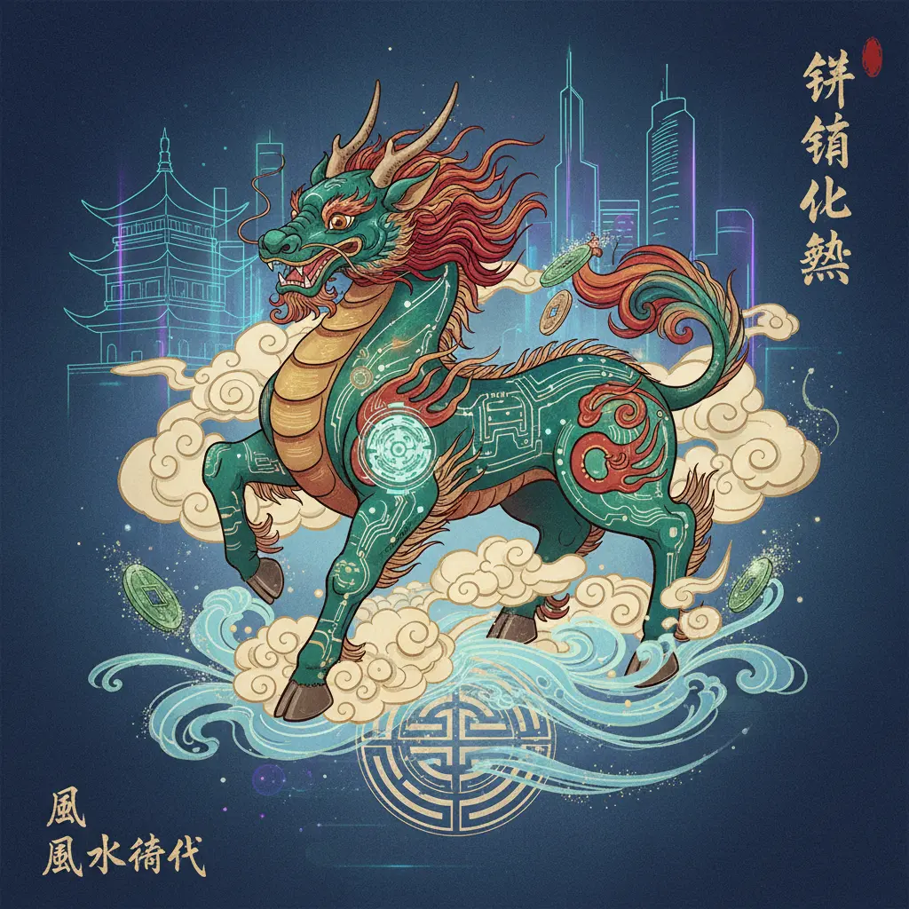 風水化煞 - 麒麟