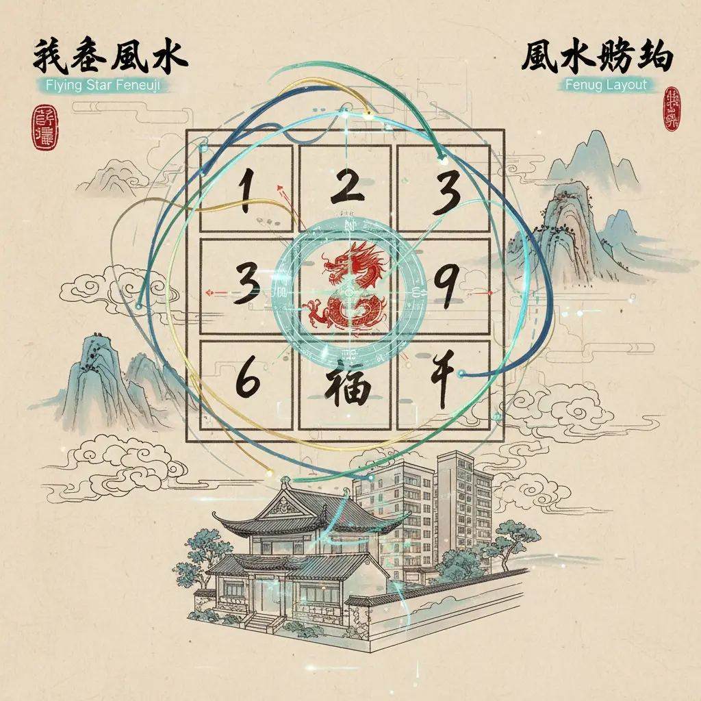 風水佈局 - 飛星風水