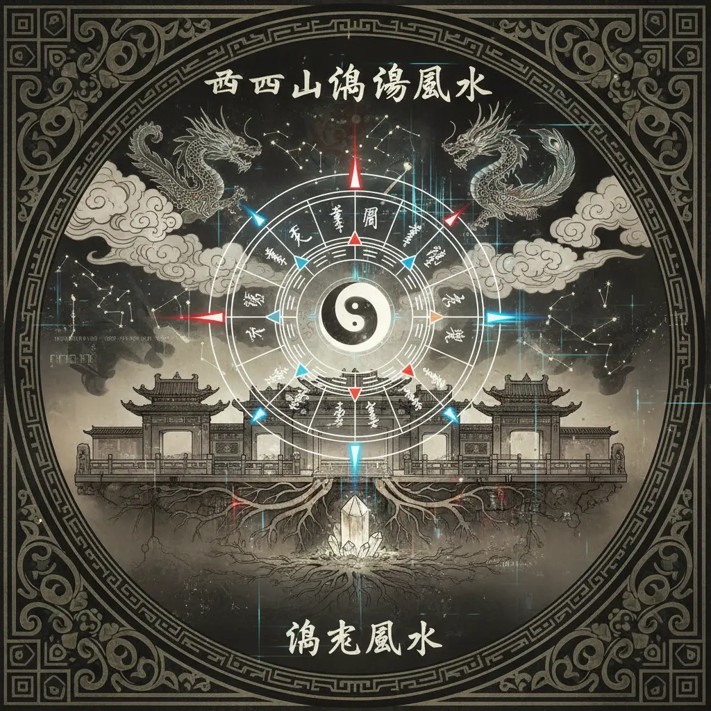 陰宅風水 - 廿四山陰陽風水
