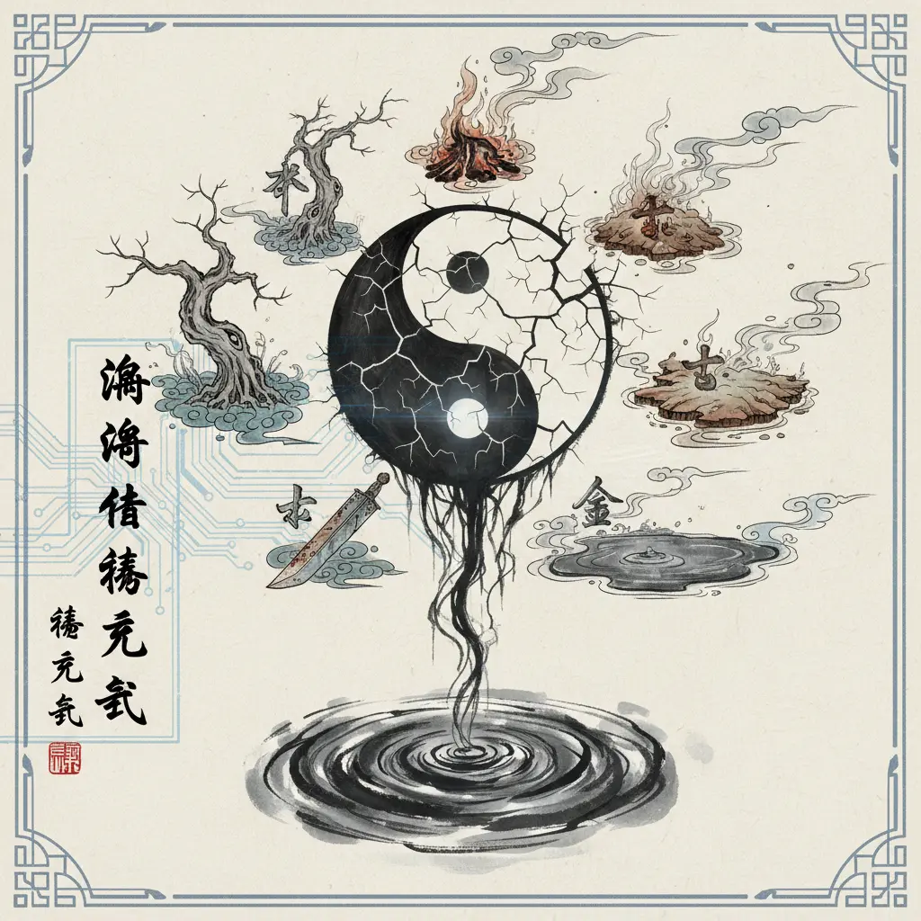陰陽五行 - 陰陽五行喪元氣