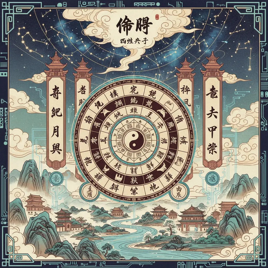 四柱八字 - 命盤