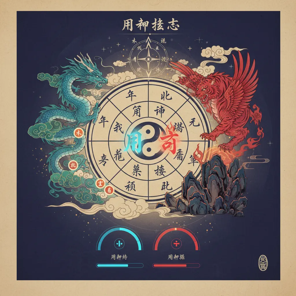 八字命盤 - 用神喜忌