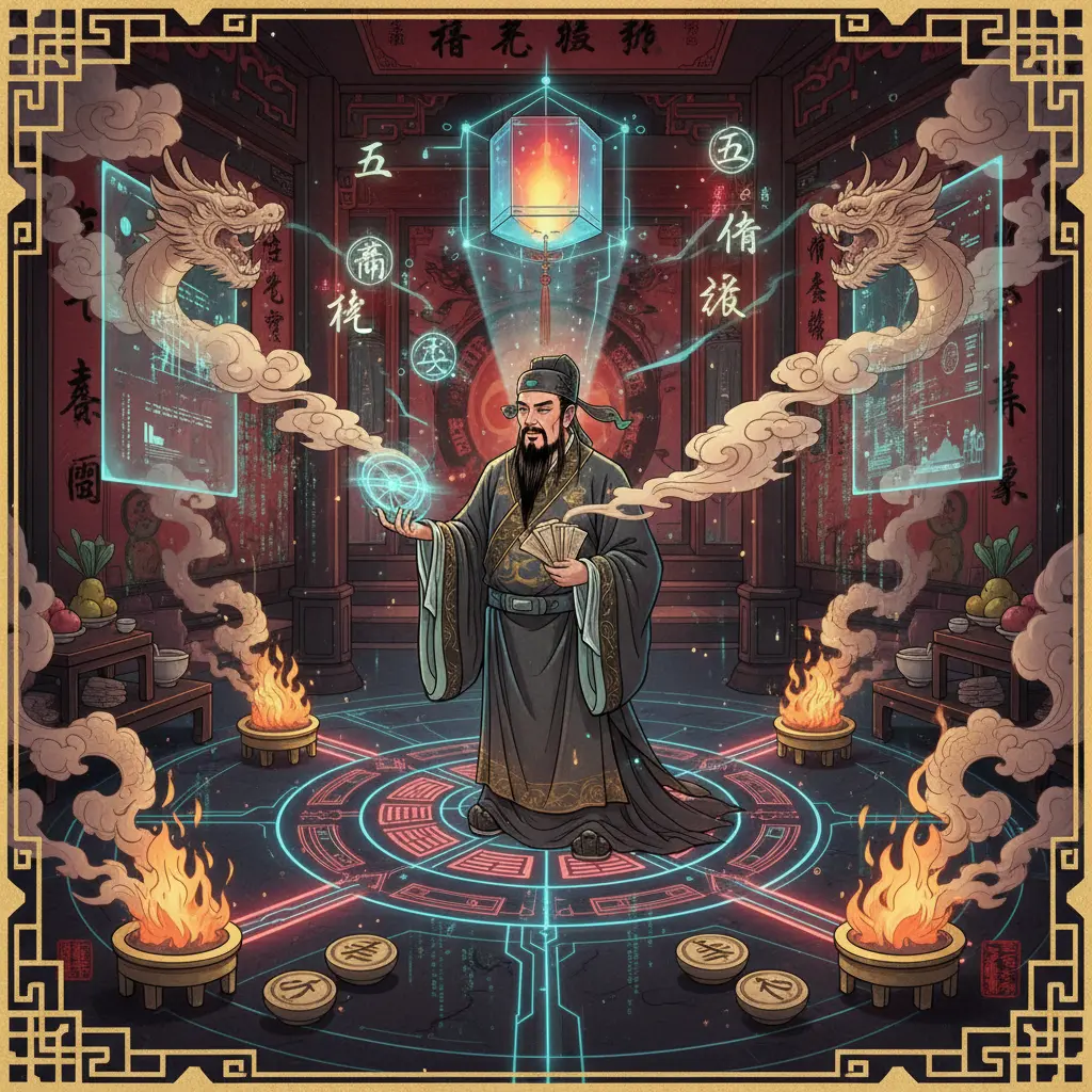 清師傅 - 拜四角
