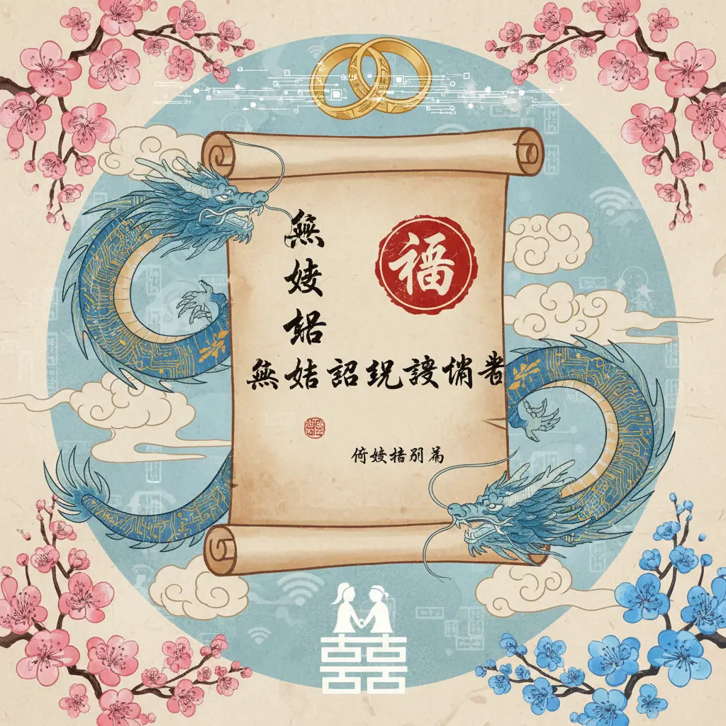 結婚 - 無結婚紀錄證明書