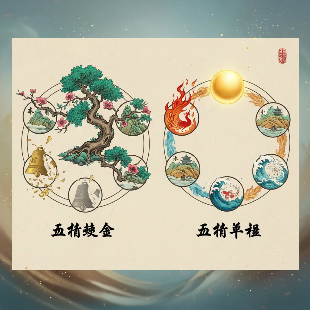 五行平衡 - 五行缺金