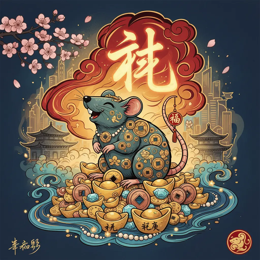 旺財運 - 生肖鼠