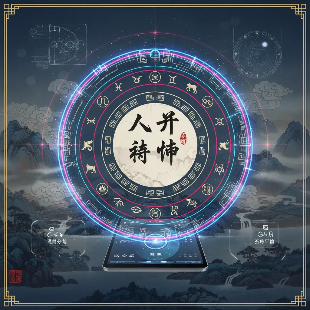 八字命盤 - 八字命盤