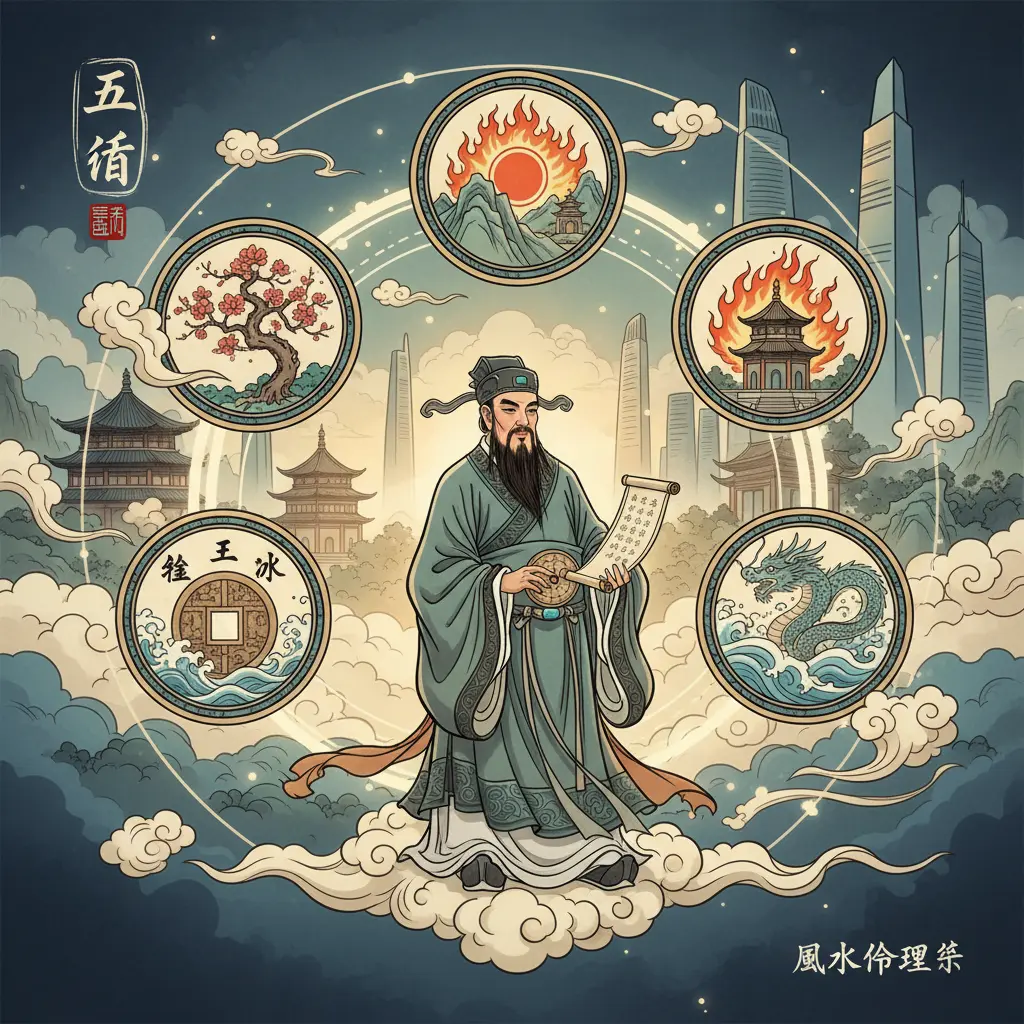 風水命理師 - 五行
