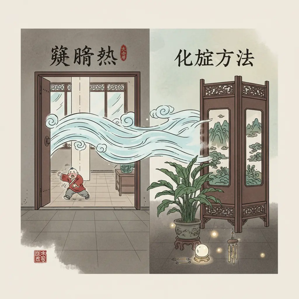 化解方法 - 穿堂煞