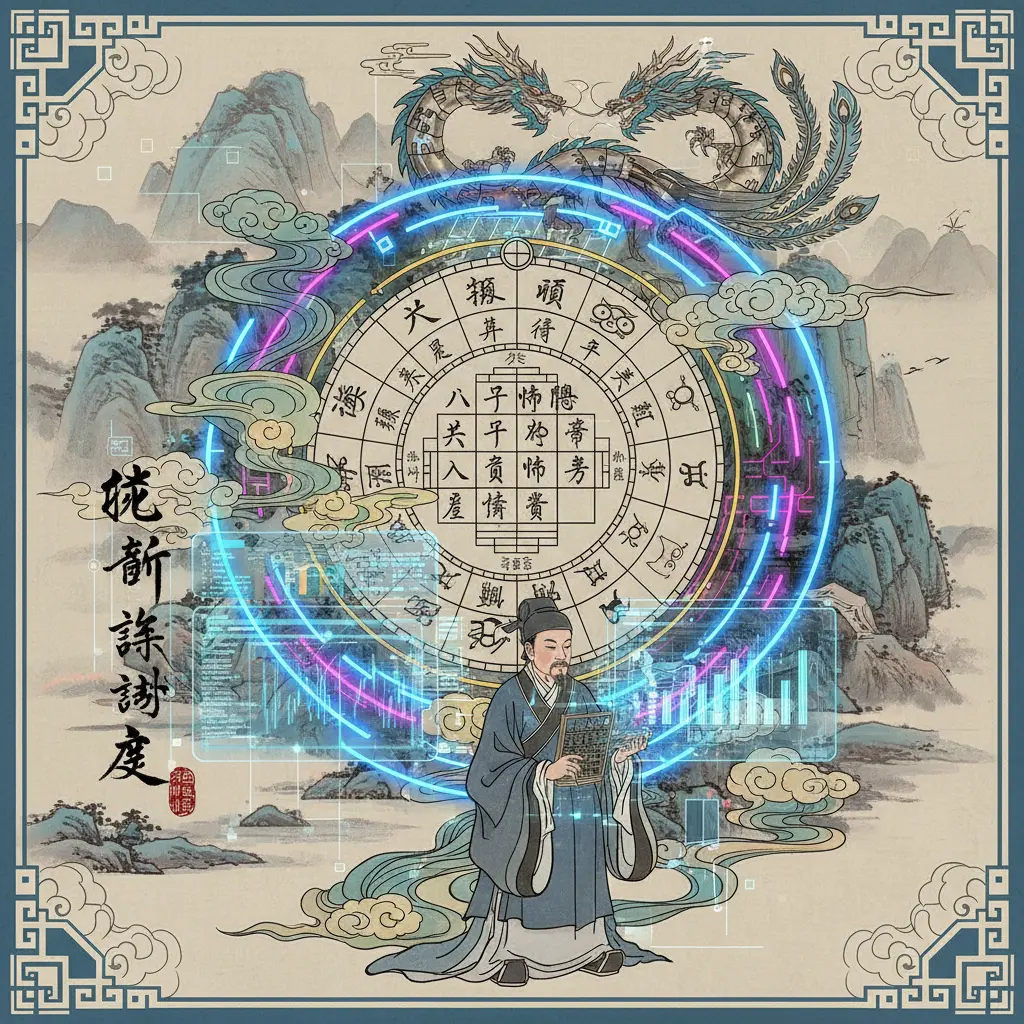 批算詳細度 - 八字命盤