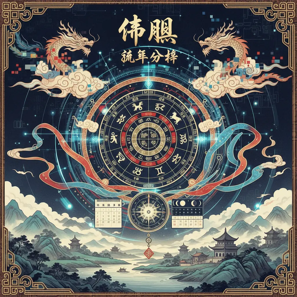 流年分析 - 命盤