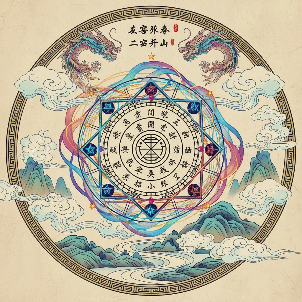 玄空飛星風水 - 二十四山