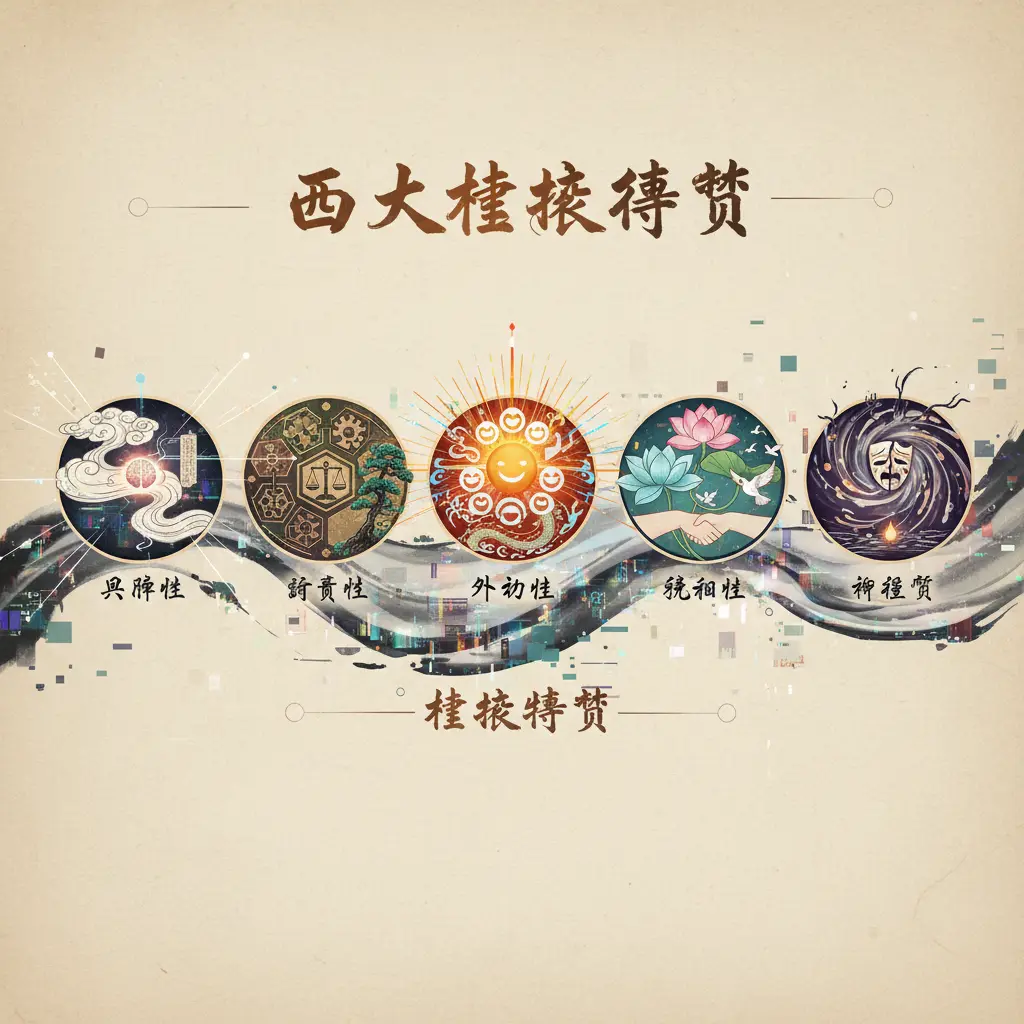 性格特質 - 五大性格特質