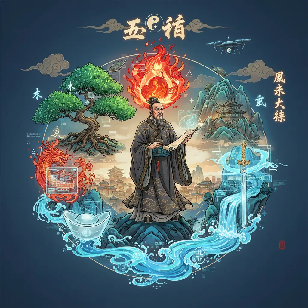 風水大師 - 五行